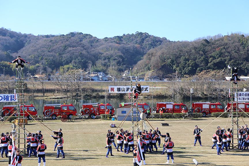 福山消防出初式2021