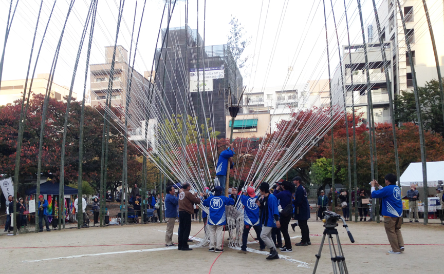 新しい伝統 大イノコ祭りが開催されました 広島観光情報総合サイト 旅やか広島