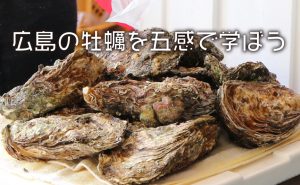 親子で学んで楽しめる、牡蠣打ち体験を宮島で