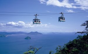 宮島ロープウエーで多客時の事前予約が可能に