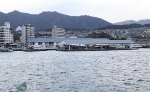 宮島への新しい玄関口となる旅客ターミナル完成