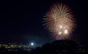 東京オリンピック開催の影響で錦帯橋の花火大会が中止の決定