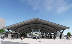 広電宮島口駅が2022年に移設 駅舎はユニバーサルデザイン