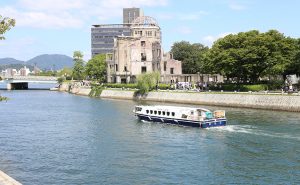 平和記念公園と宮島を結ぶ世界遺産航路が全便運休に