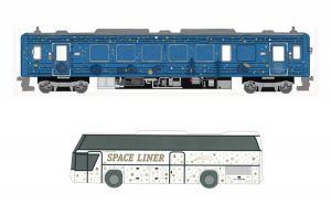 神辺-総社を結ぶ井原鉄道が星空の魅力を発信する[スタートレイン]運行