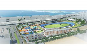 広島競輪場が日本最大級サイクルアーバンスポーツ複合施設へ