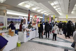 広島駅地下広場で「島根ふるさとフェア 〜美肌県しまね〜」が開催されました