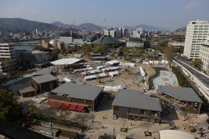 旧市民球場跡地にひろしまゲートパークプラザオープン　記念イベント開催