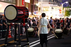 2023年とうかさん大祭がはじまりました　浴衣ファッションショーや和太鼓など大盛況