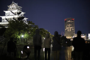 [アースアワー2024]の取り組みでリーガロイヤルホテル広島や広島城が消灯へ