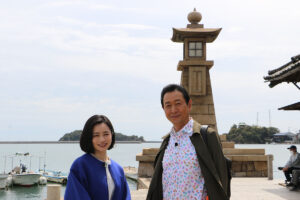 俳優の三田村邦彦さんと斉藤雪乃さんが広島県・鞆の浦を訪れる「おとな旅あるき旅」放送決定