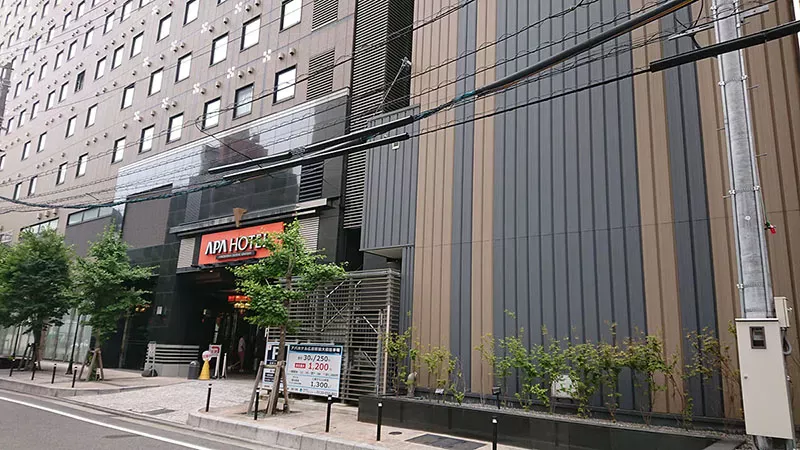 アパホテル広島駅前大橋駐車場