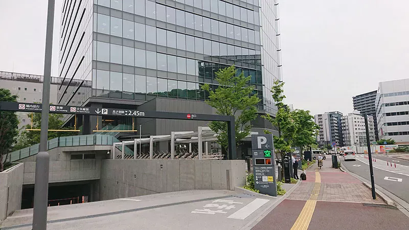 グラノード広島　駐車場