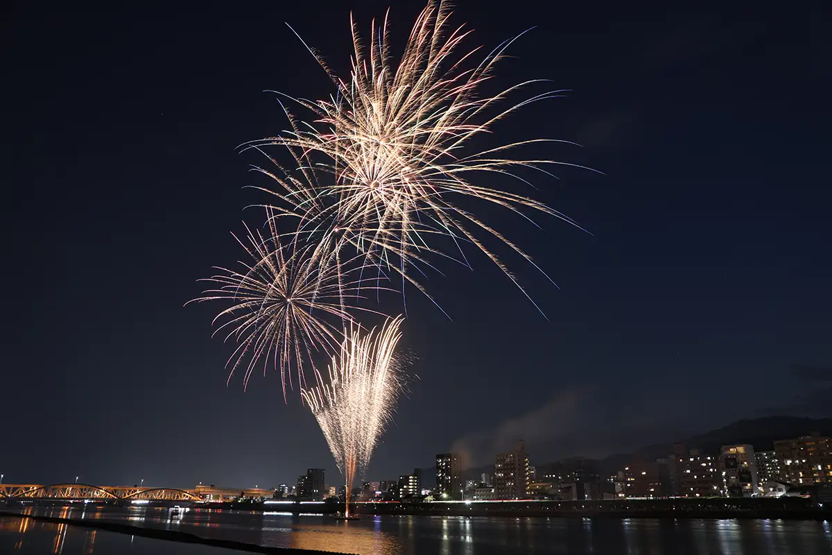 [広島市西区]旭山神社の夏越祭　今年で最後となる奉納打ち上げ花火に市民が酔いしれる