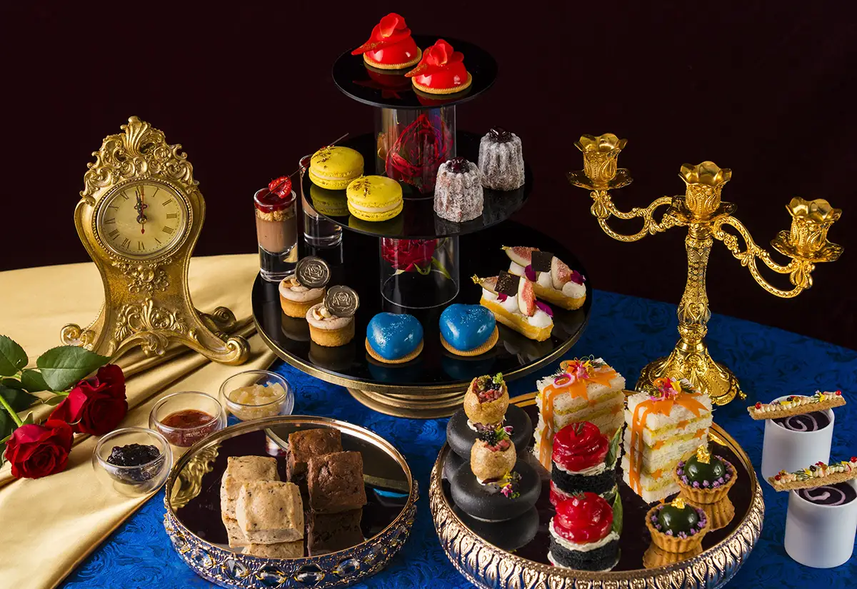 ヒルトン広島のバー＆ラウンジで「美女と野獣」の世界に浸る幻想的なアフタヌーンティー