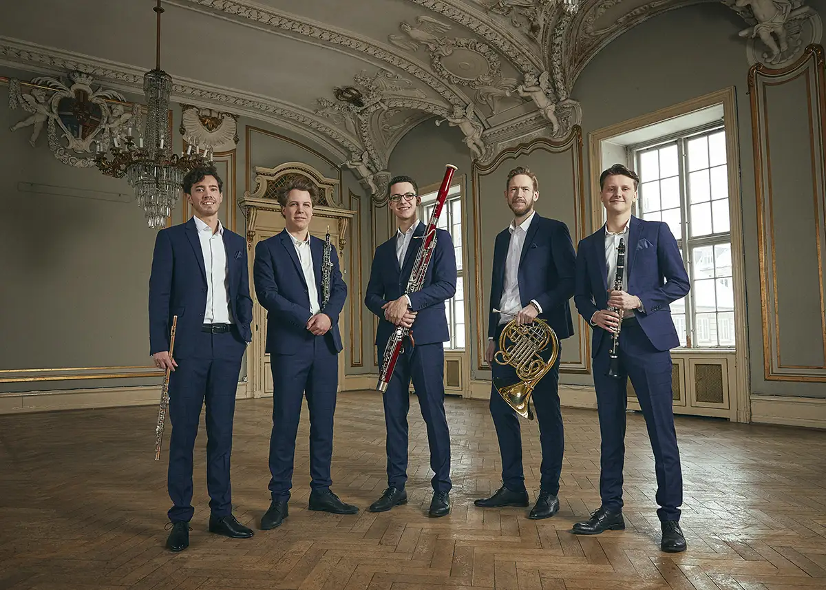 カール・ニールセン・クインテット、広島アンデルセンで親善演奏会＆ディナー開催