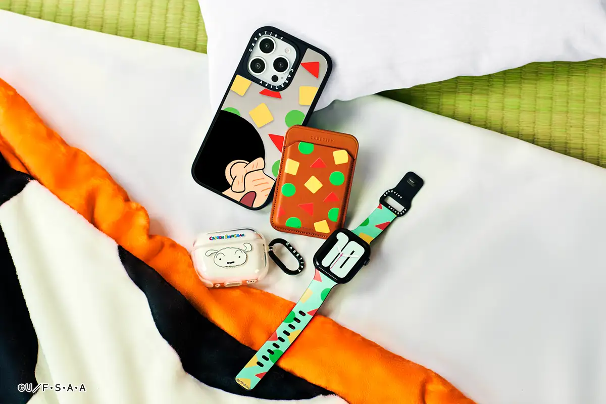 クレヨンしんちゃん×CASETiFYの限定アイテムが広島PARCO店などで