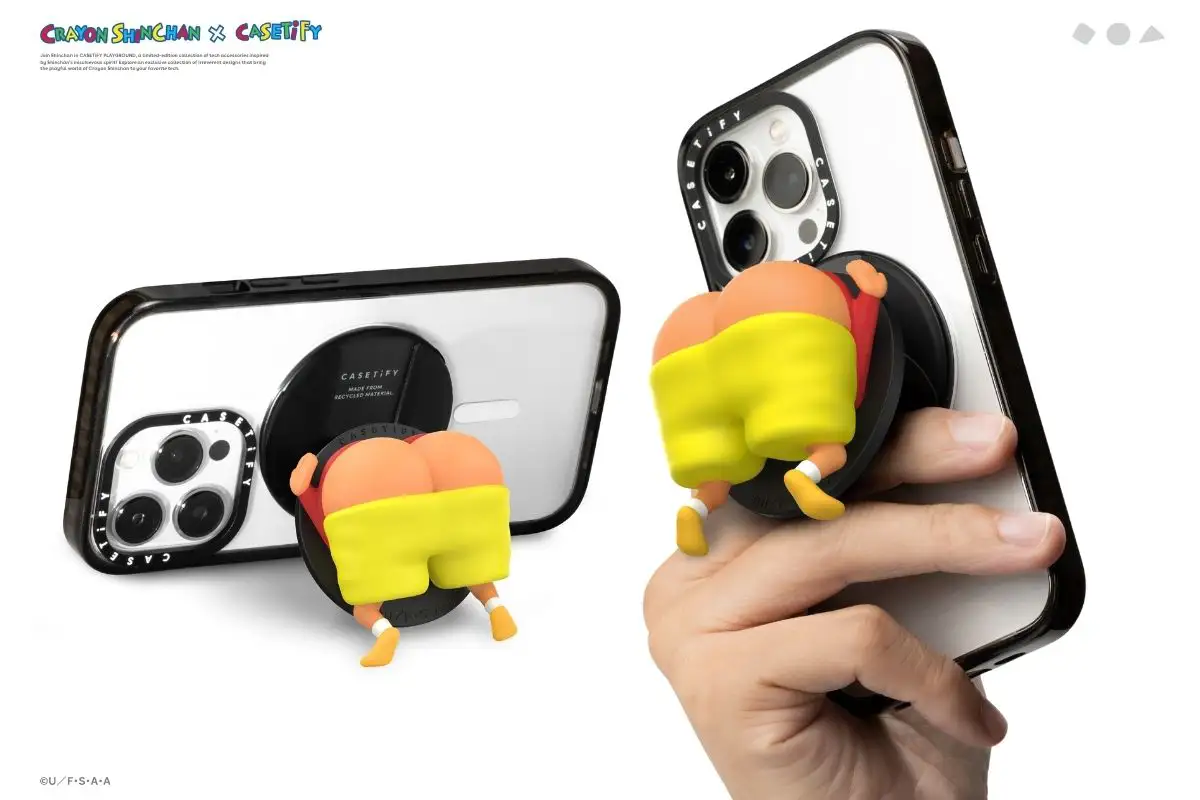 CASETiFYクレヨンしんちゃん スマホストラップ ケースティファイ CASETiFYクレヨンしんちゃん スマホストラップ ケースティファイ
