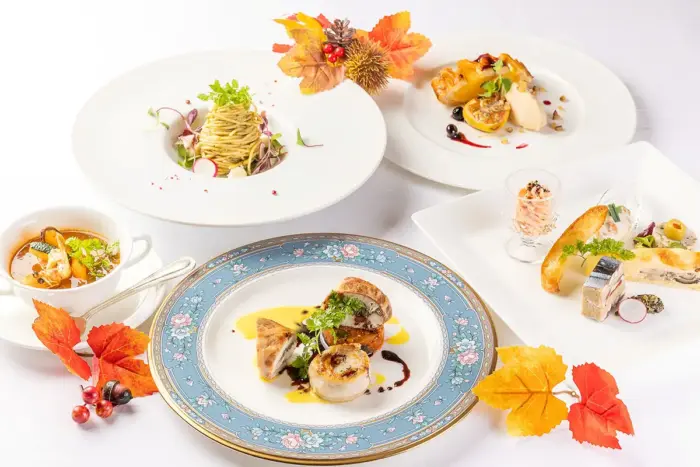 開業7周年記念 実りの秋！ザ リバーサイドカフェで魚と肉のランチコース