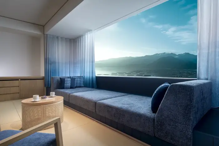 星野リゾート「界 宮島」全室オーシャンビュー「海霧（うみぎり）の間」全容初公開