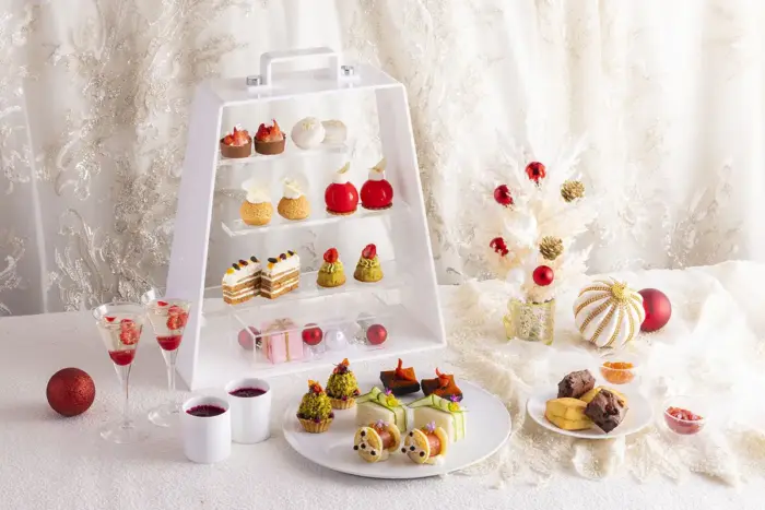 ヒルトン広島のバー＆ラウンジで楽しむ「ホワイト・クリスマス・アフタヌーンティー」