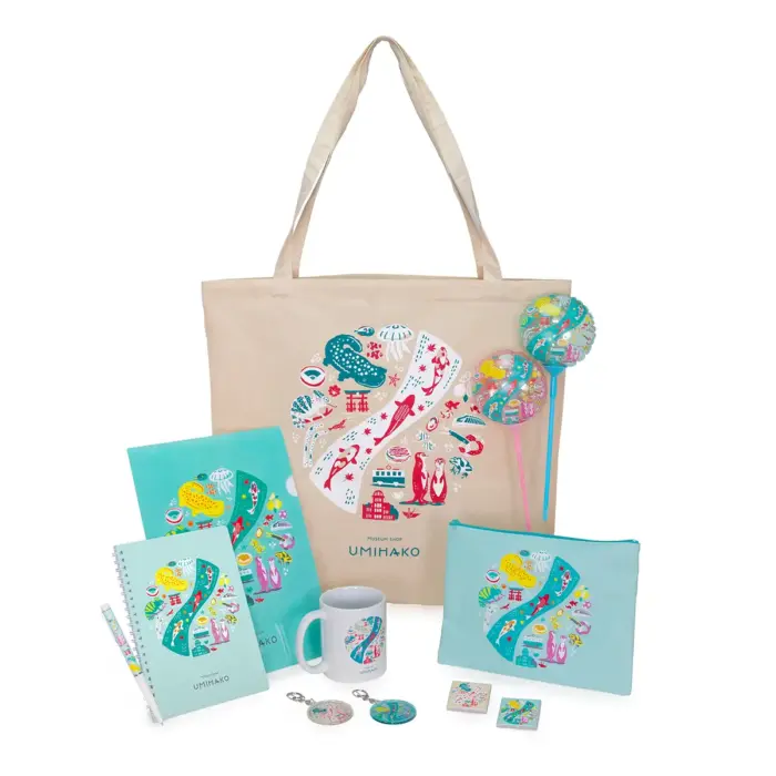 「広島もとまち水族館」カフェ＆ミュージアムショップのオリジナルメニュー・グッズ公開