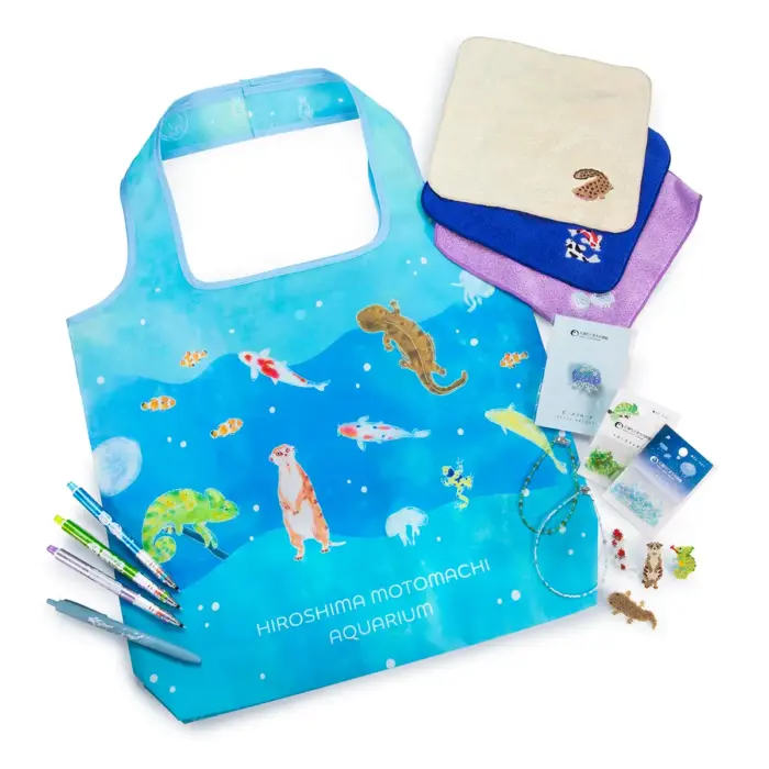「広島もとまち水族館」カフェ＆ミュージアムショップのオリジナルメニュー・グッズ公開