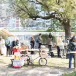 アンティークアイテムや雑貨に盆栽も！広島城三の丸マーケットでお気に入り探し