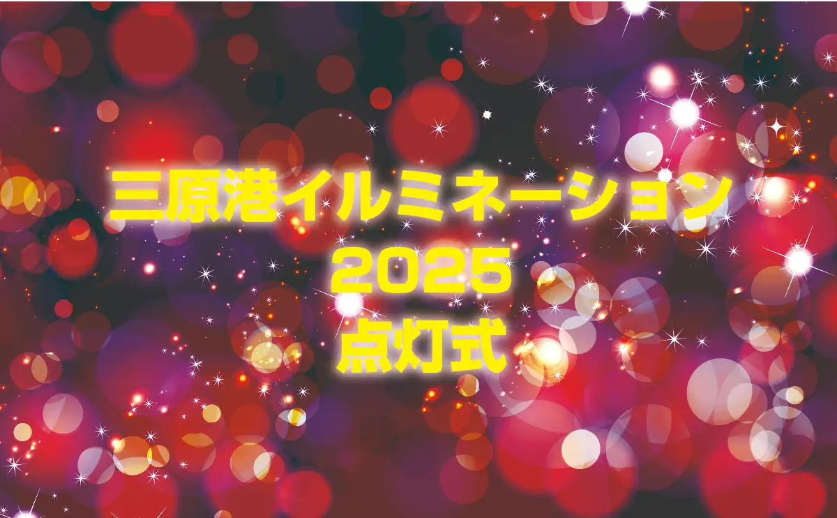 グルメもワークショップも！光と海風が織りなす幻想的な夜　三原港でイルミネーション点灯式