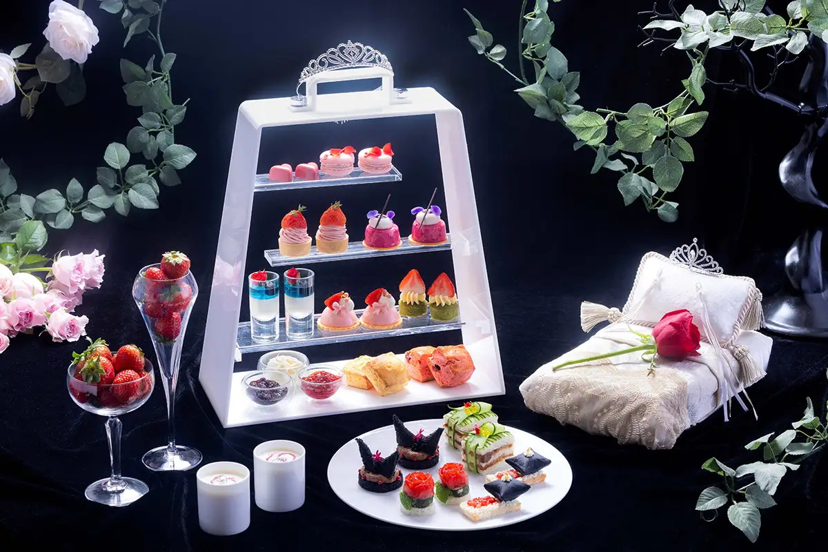 冬から春まで楽しめる！プリンセス気分で楽しむストロベリーアフタヌーンティー