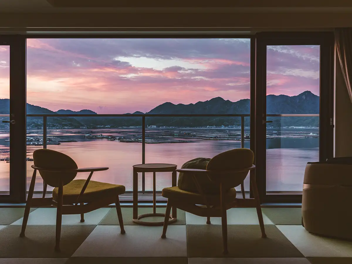 美食・秘湯・絶景の冬旅へ　瀬戸内海に浮かぶ島の「江田島荘」でととのう島時間