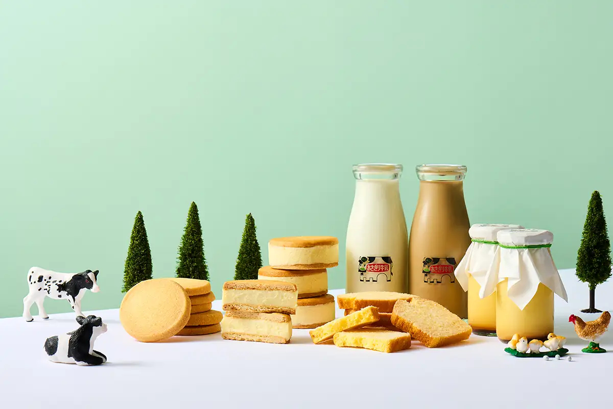 スイーツ店・あさぎり牛乳ミナモア広島店の「開店記念ノベルティセット」数量限定販売