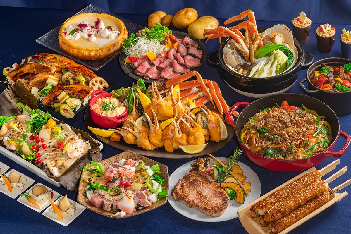 カニ食べ放題＆和牛ローストビーフも登場！60種以上が並ぶ新年の北海道フェア