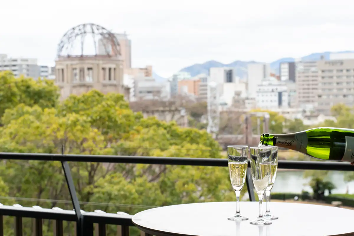 おりづるタワーに創作フレンチ新店「EPiCLE」誕生　原爆ドームを望む特別空間