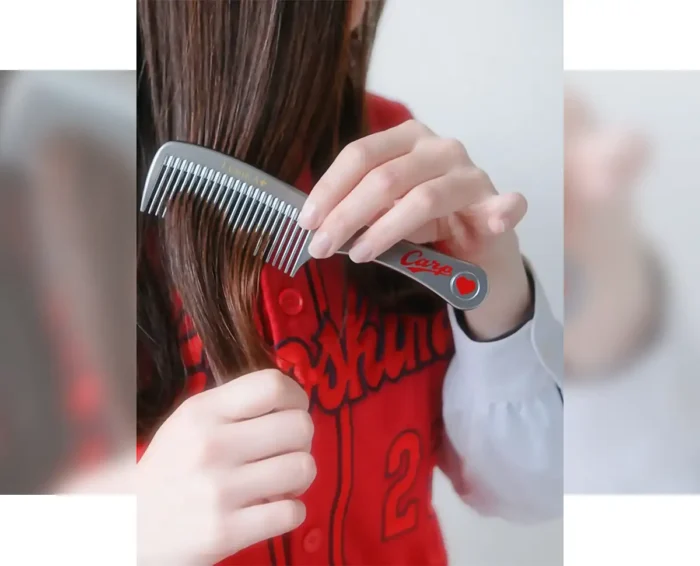 カープ愛と高級技術がひとつに！数量限定のヘアコーム「勝ちグシ」カープグッズに仲間入り