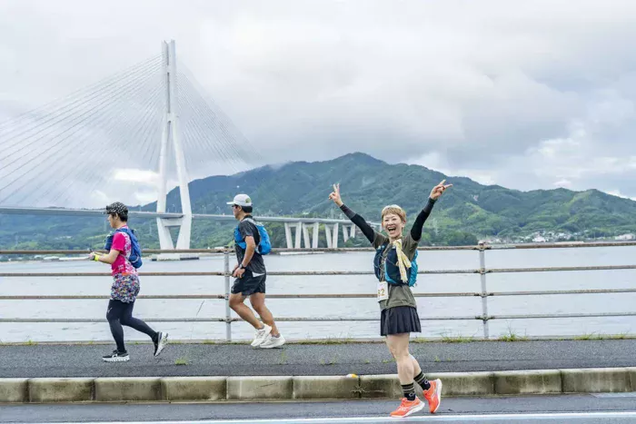 海を越えて橋も、船も、島も走る。しまなみ海道発・新感覚ランニングイベント