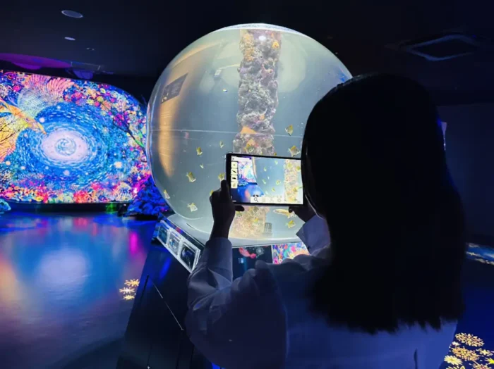 親子で挑む海中ミッション！AI×謎解きゲーム「広島もとまち水族館」